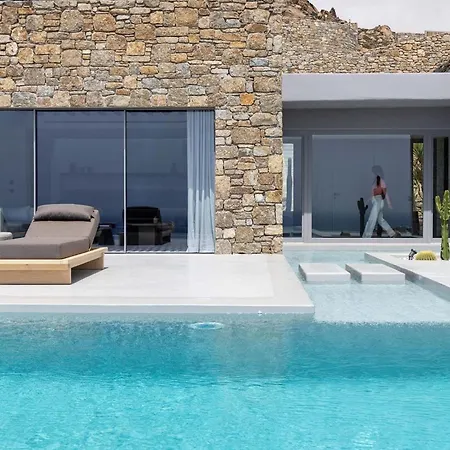 Astounding Mykonos 6 Bedrooms Brandy Private Infinity Pool فيلة *