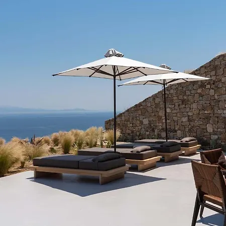 Astounding Mykonos 6 Bedrooms Brandy Private Infinity Pool Stunning Sea Views Elia * Elia (Mykonos)