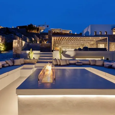 Villa Astounding Mykonos 6 Bedrooms Brandy Private Infinity Pool Stunning Sea Views Elia *