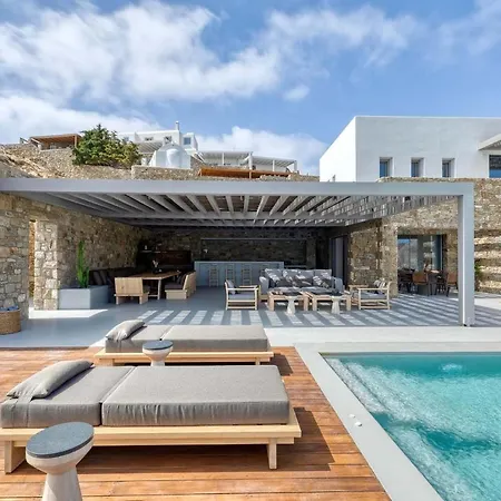 Astounding Mykonos 6 Bedrooms Brandy Private Infinity Pool Stunning Sea Views Elia Villa Elia (Mykonos)