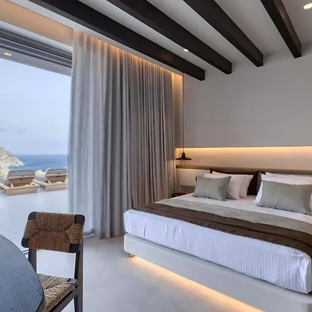 Astounding Mykonos 6 Bedrooms Brandy Private Infinity Pool Stunning Sea Views Elia Villa *