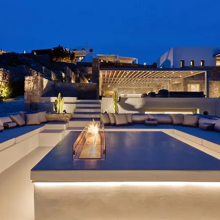Astounding Mykonos 6 Bedrooms Brandy Private Infinity Pool Stunning Sea Views Elia