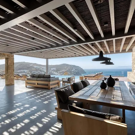 Villa Astounding Mykonos 6 Bedrooms Brandy Private Infinity Pool Stunning Sea Views Elia