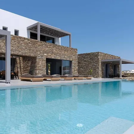 Villa Astounding Mykonos 6 Bedrooms Brandy Private Infinity Pool Stunning Sea Views Elia