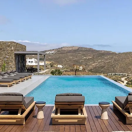 Astounding Mykonos 6 Bedrooms Brandy Private Infinity Pool Stunning Sea Views Elia *
