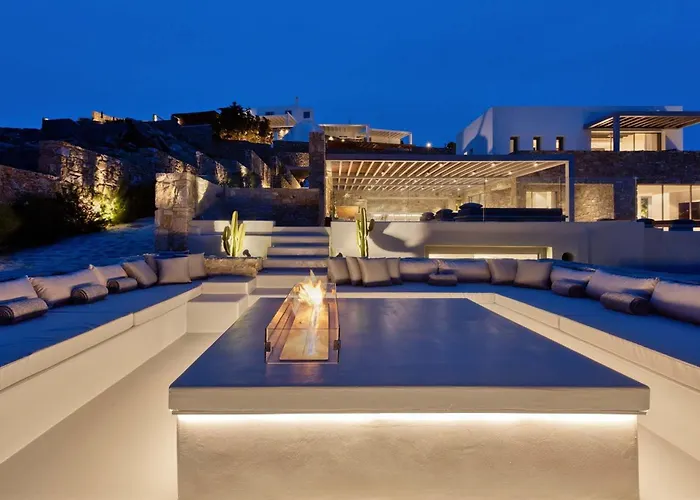 Astounding Mykonos 6 Bedrooms Brandy Private Infinity Pool Ελιά