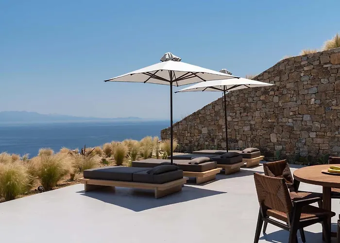 Astounding Mykonos 6 Bedrooms Brandy Private Infinity Pool Βίλα