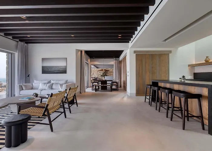 Astounding Mykonos 6 Bedrooms Brandy Private Infinity Pool